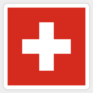 Swiss Flag Sticker